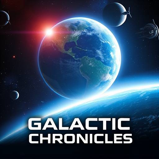 Affiche de la série 'Chroniques Galactiques'