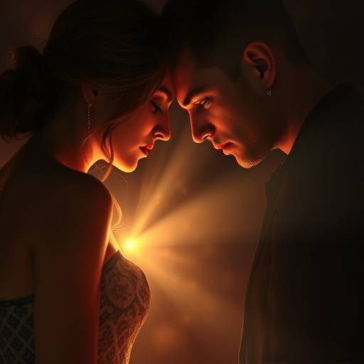 Sophie Dubois et Antoine Laurent dans une scène de confrontation intense.